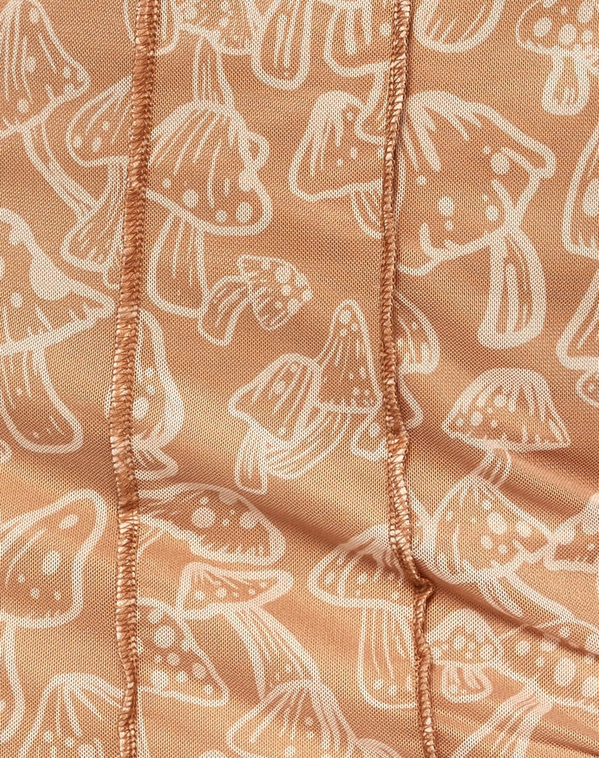 Xiao Mini Skirt in Tan Mushroom - Image 7