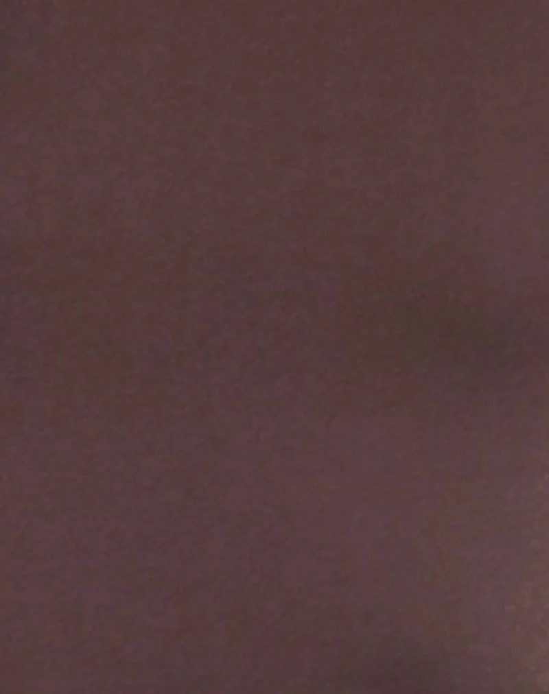Xiwon Bow Back Top in Deep Mahogany - Image 5