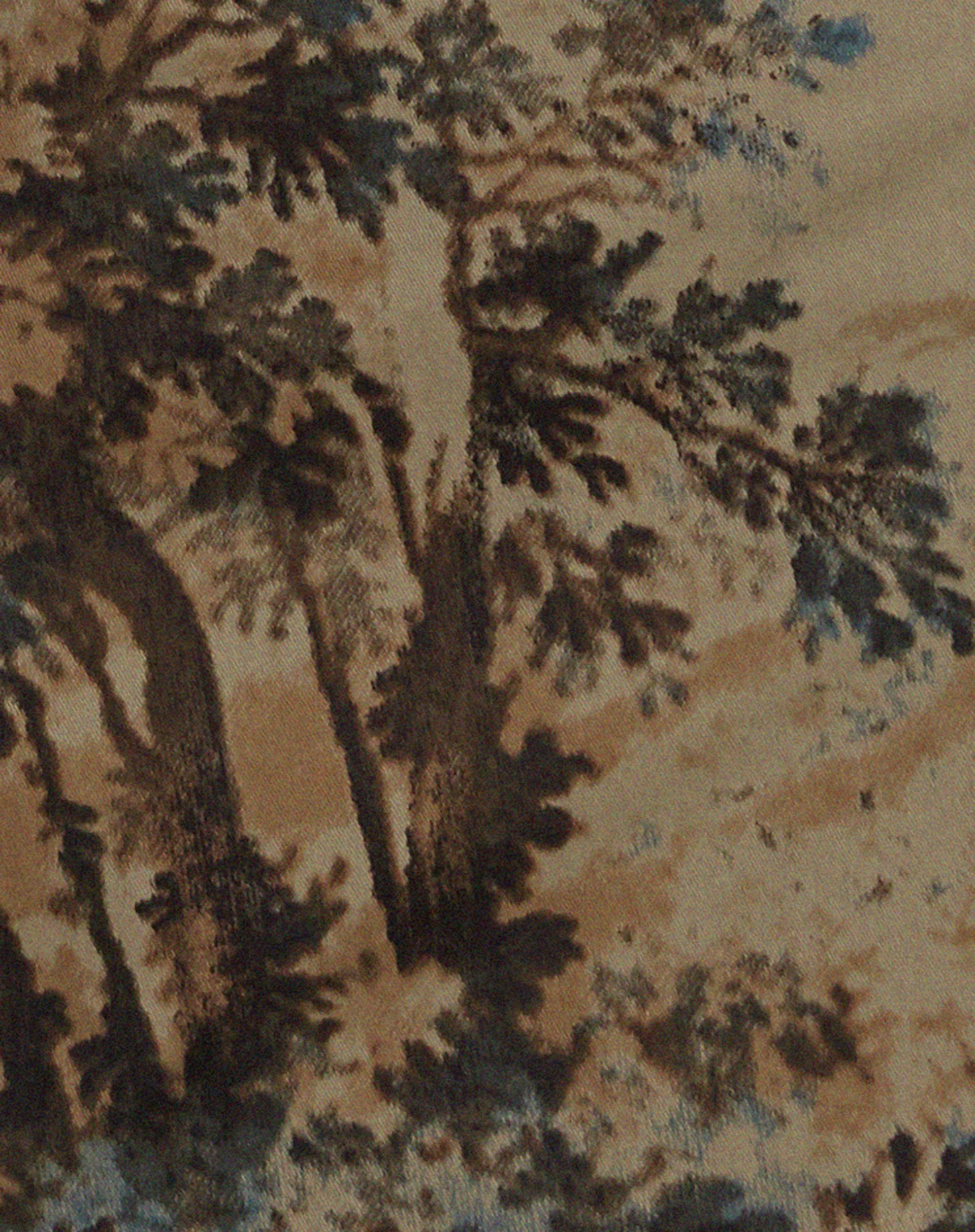 Yatri Mini Skirt in Brown Forest Tapestry - Image 8