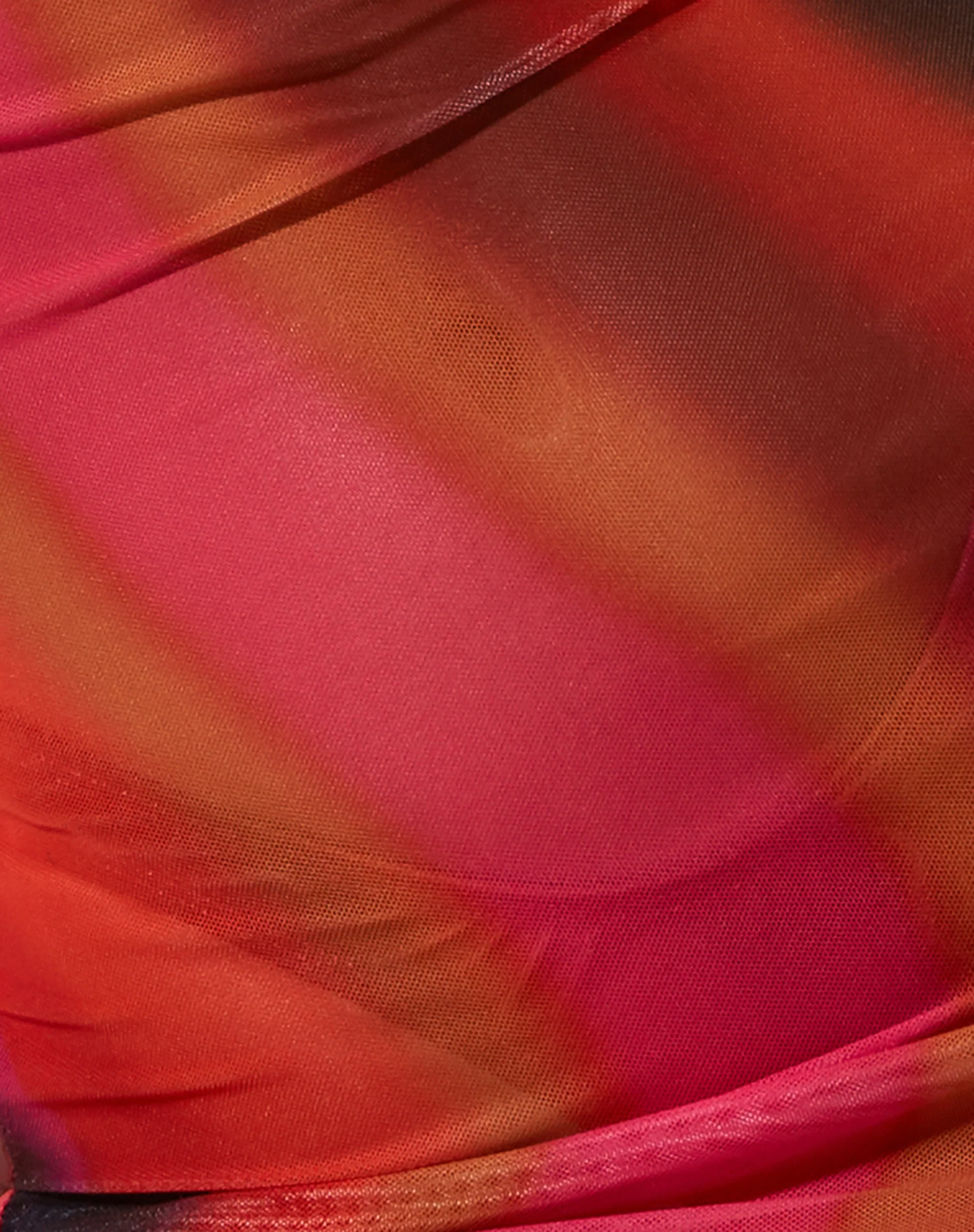Yessy Bikini Top in Solarized Orange and Pink - Image 7