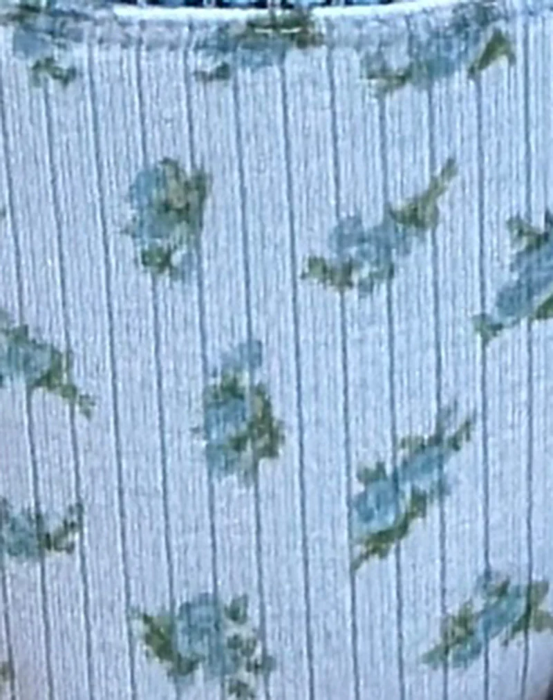 Yinis Knicker in Blue Cluster Floral - Image 5