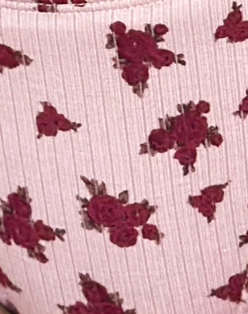 Yinis Knicker in Floral Fantasy Pink - Image 6