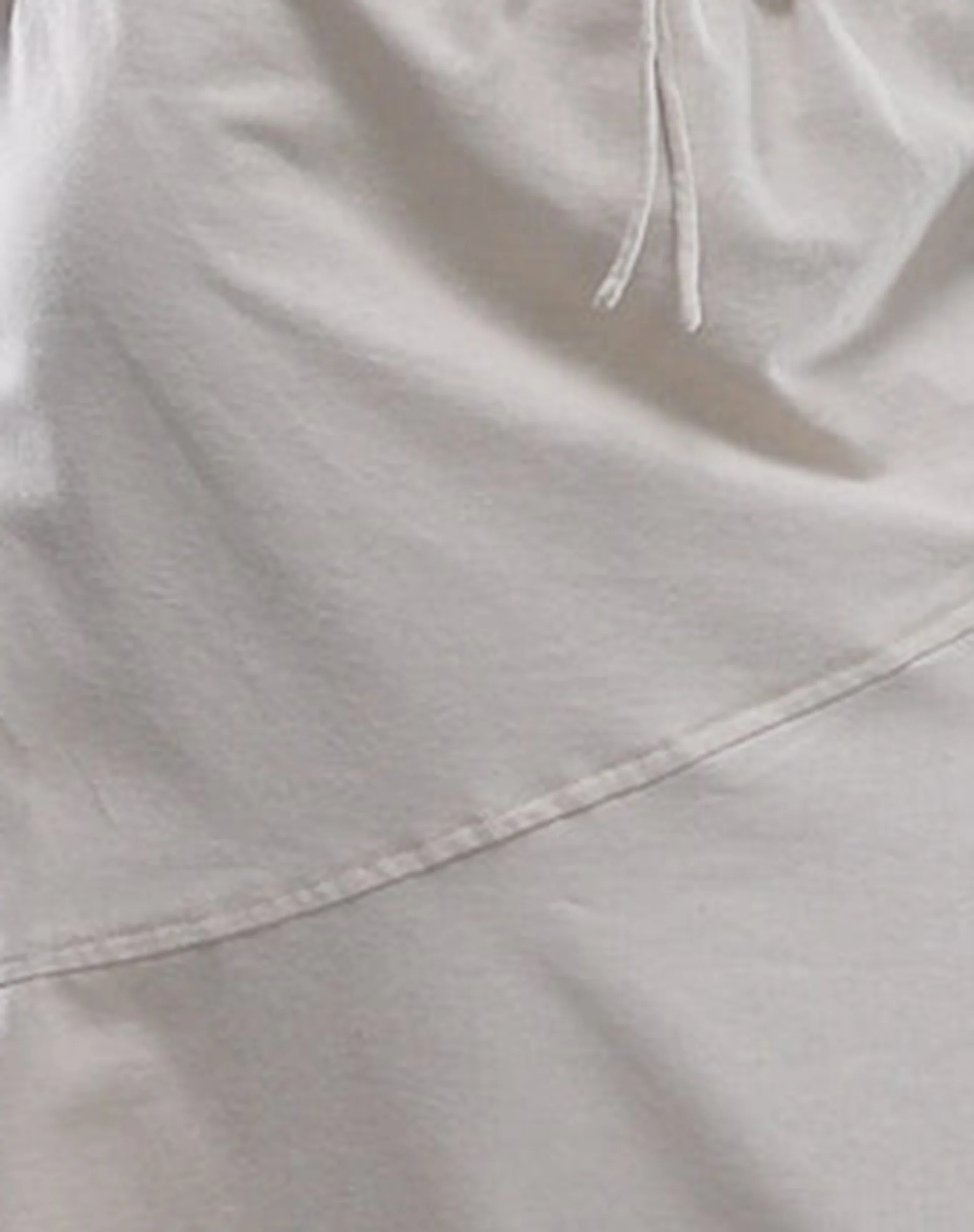 Yvaine Asymmetric Midi Skirt in Ecru - Image 7