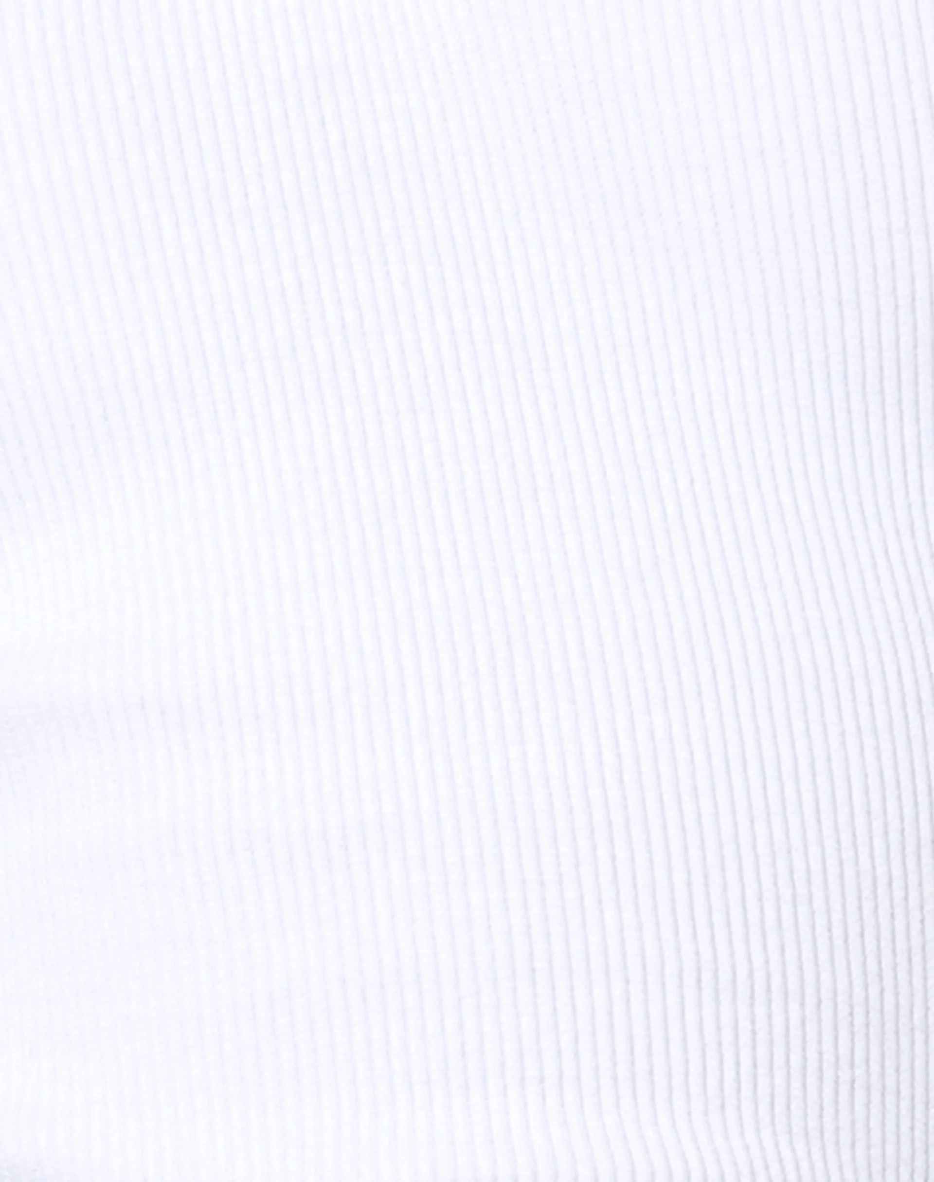 Zagh Top in Rib White - Image 7