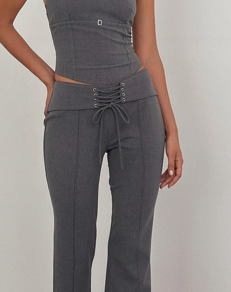 Zallen Trouser in Tailoring Charcoal - Image 3
