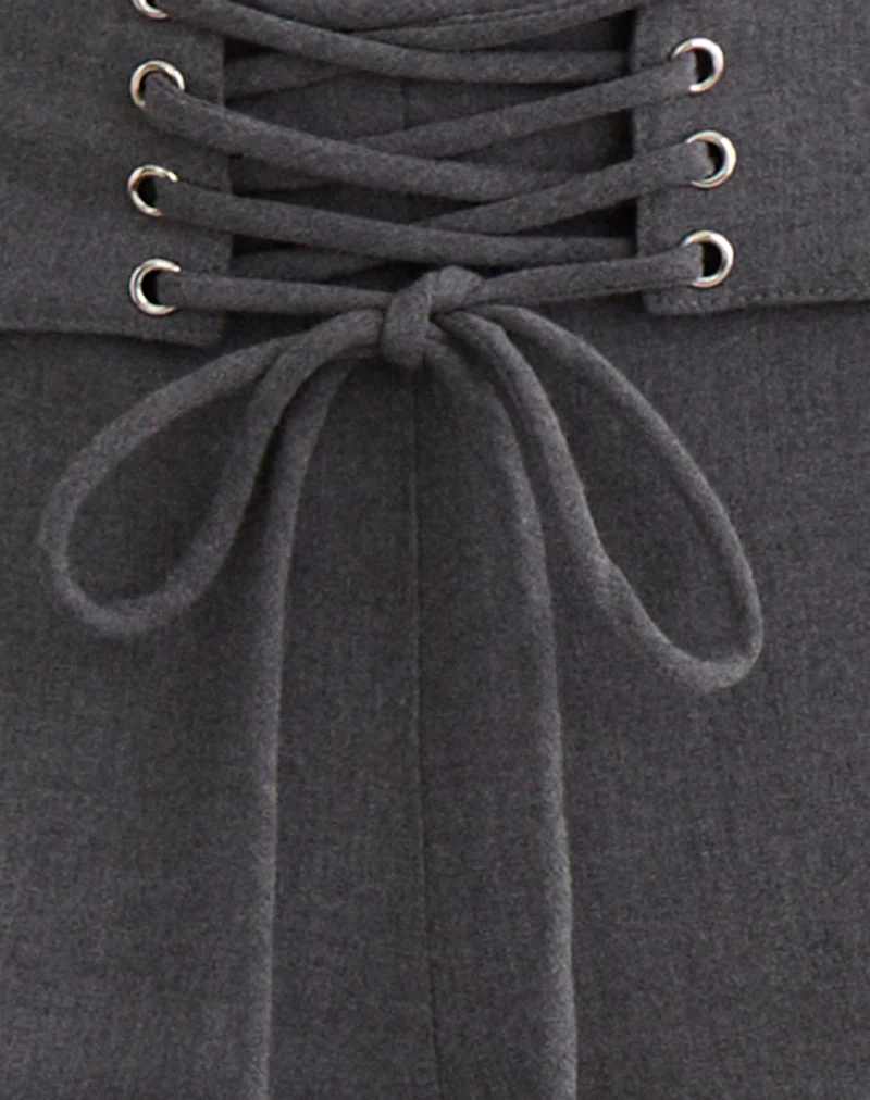 Zallen Trouser in Tailoring Charcoal - Image 7
