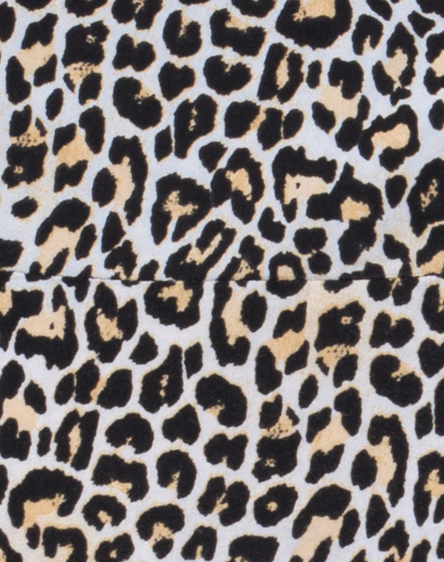 Zavnon Dress in Rar Leopard Brown - Image 5