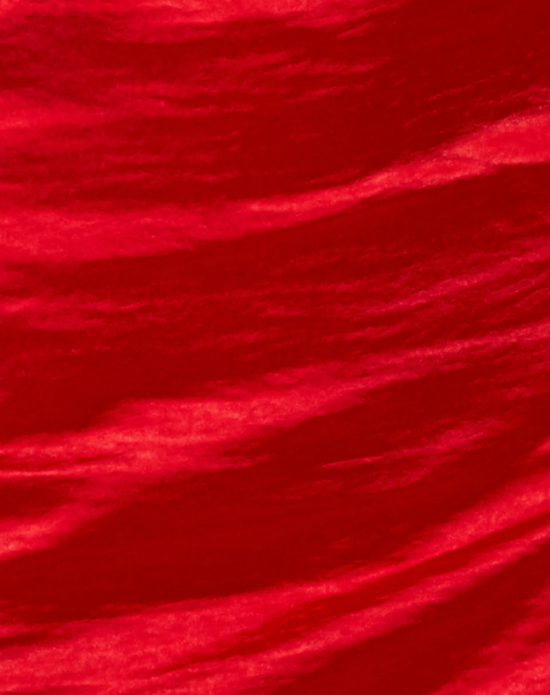 Zenda Mini Dress in Satin Red - Image 6