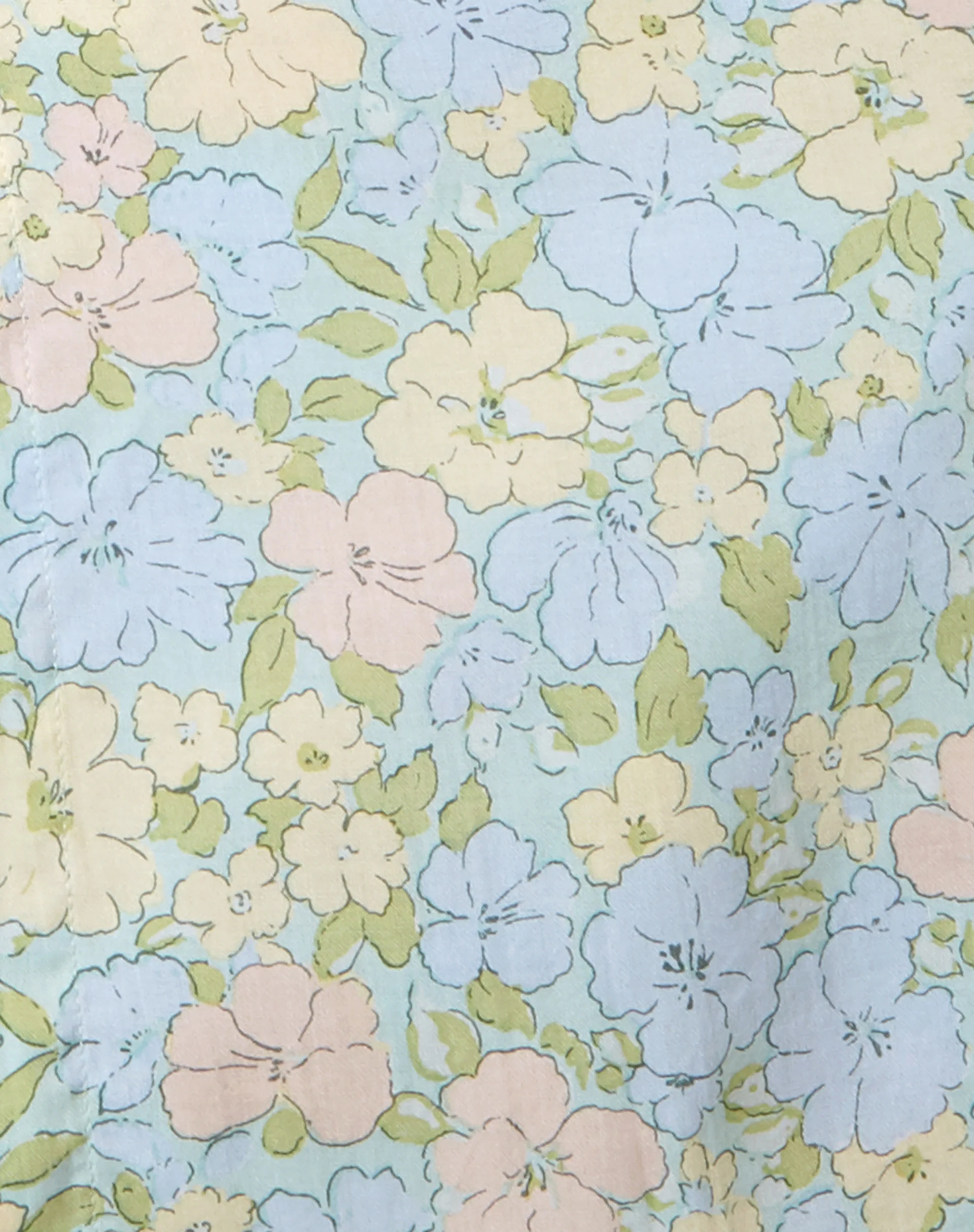 Zhisen Mini Dress in Washed Out Pastel Floral - Image 6