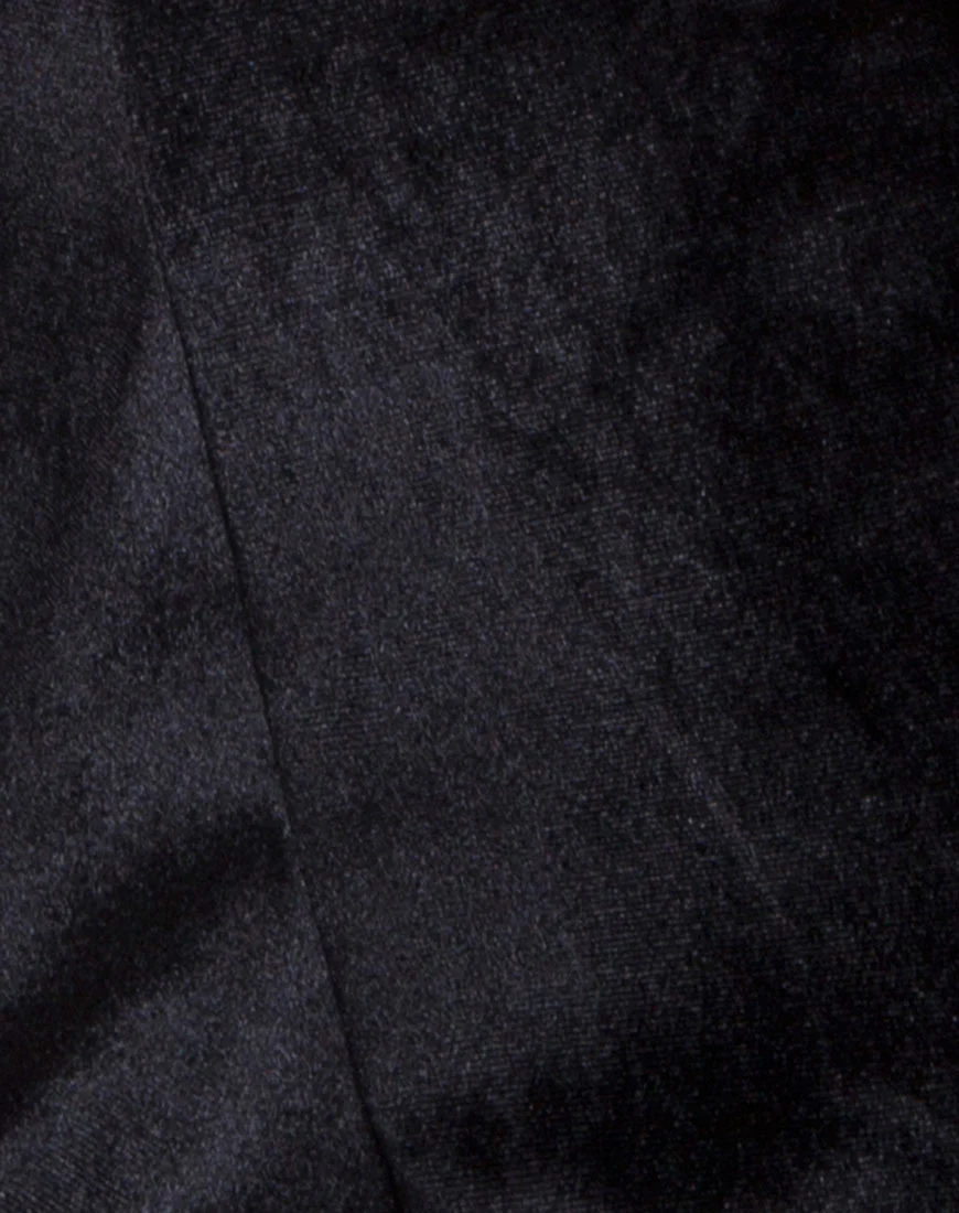 Zuly Pant in Black Velvet - Image 5