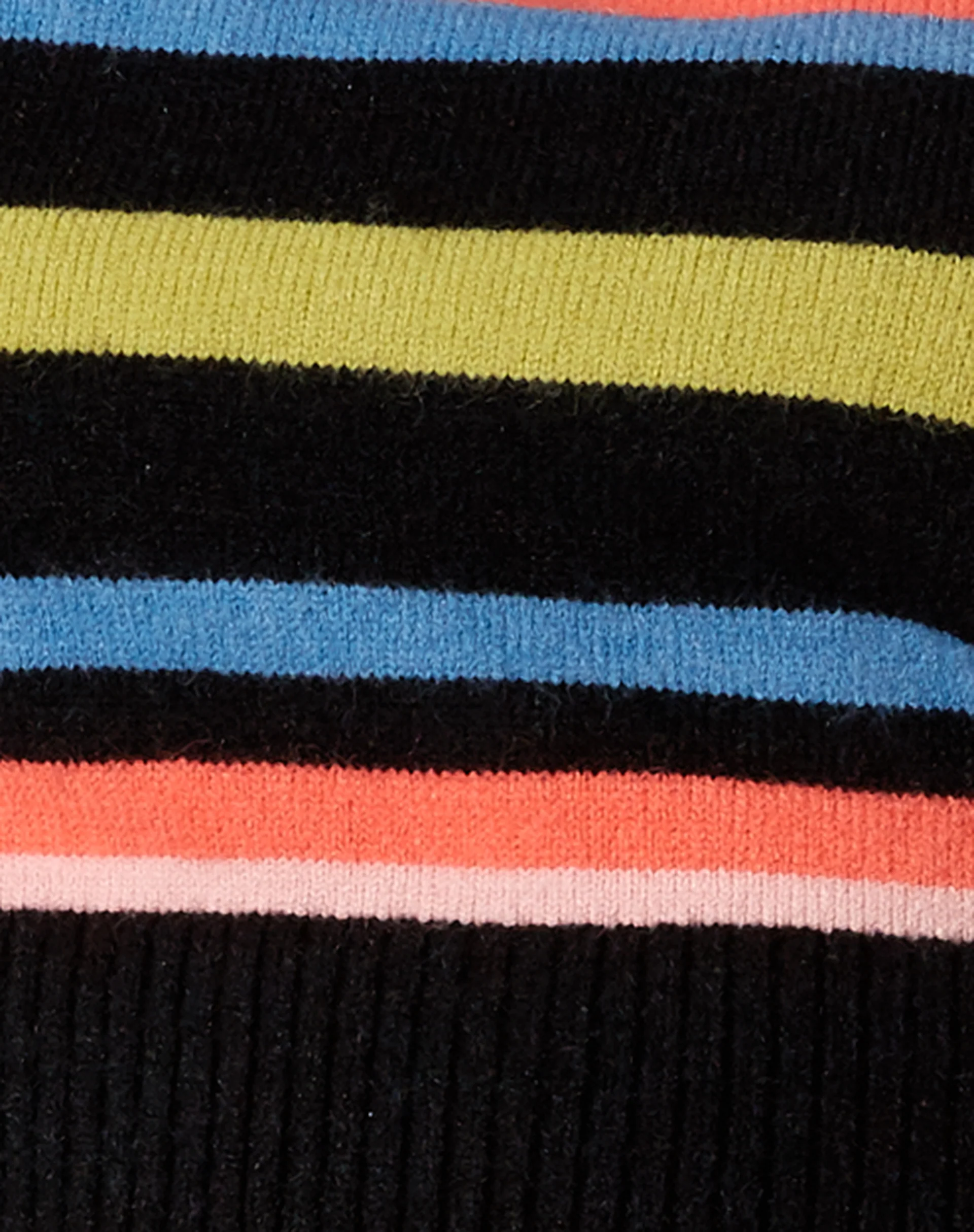 Zutha Jumper in Multi Stripe Blue and Black - Image 8