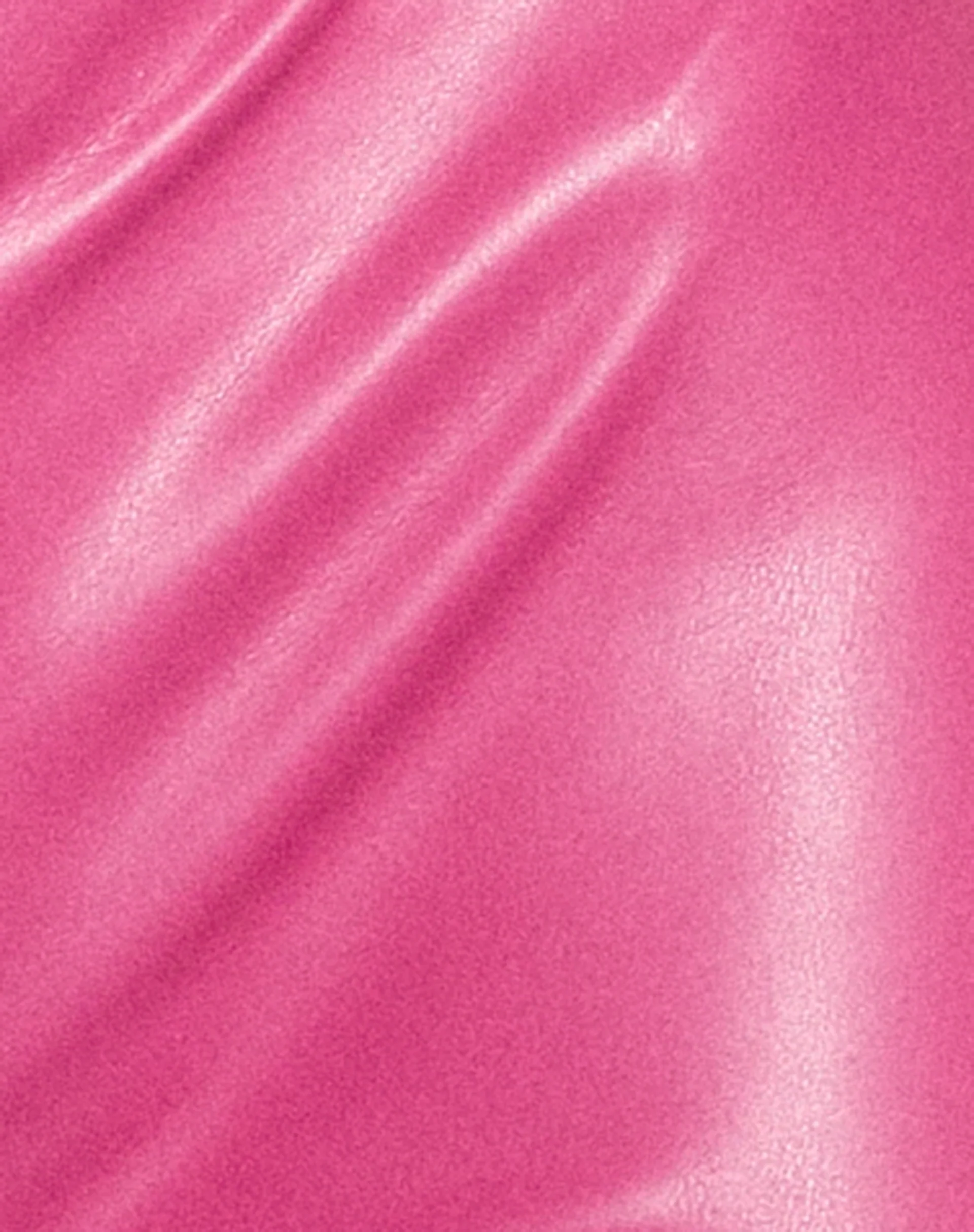 Zyanna Flare Trouser in PU Hot Pink - Image 7